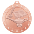 Lamp of Knowldedge Radiance Medal - Bronze