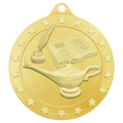 Lamp of Knowledge Radiance Medal - Gold
