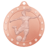 Female Soccer Radiance Medal - Bronze