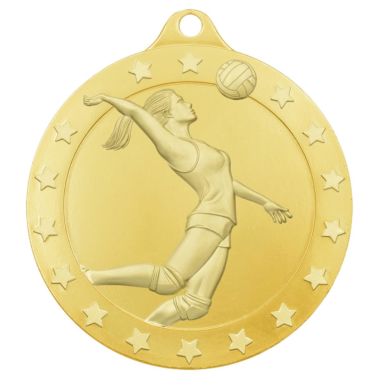Female Volleyball Radiance Medal