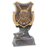 6" Baseball / Softball Shield Award