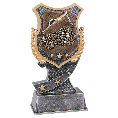 6" Cheer Shield Award