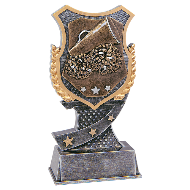 6" Cheer Shield Award