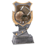 6" Football Shield Award