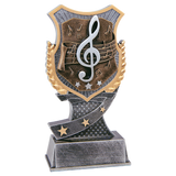 6" Music Shield Award