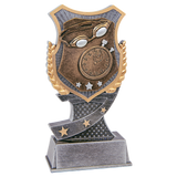 6" Swimming Shield Award