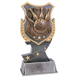 7" Bowling Shield Award