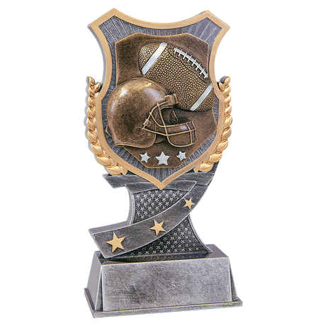 7" Football Shield Award