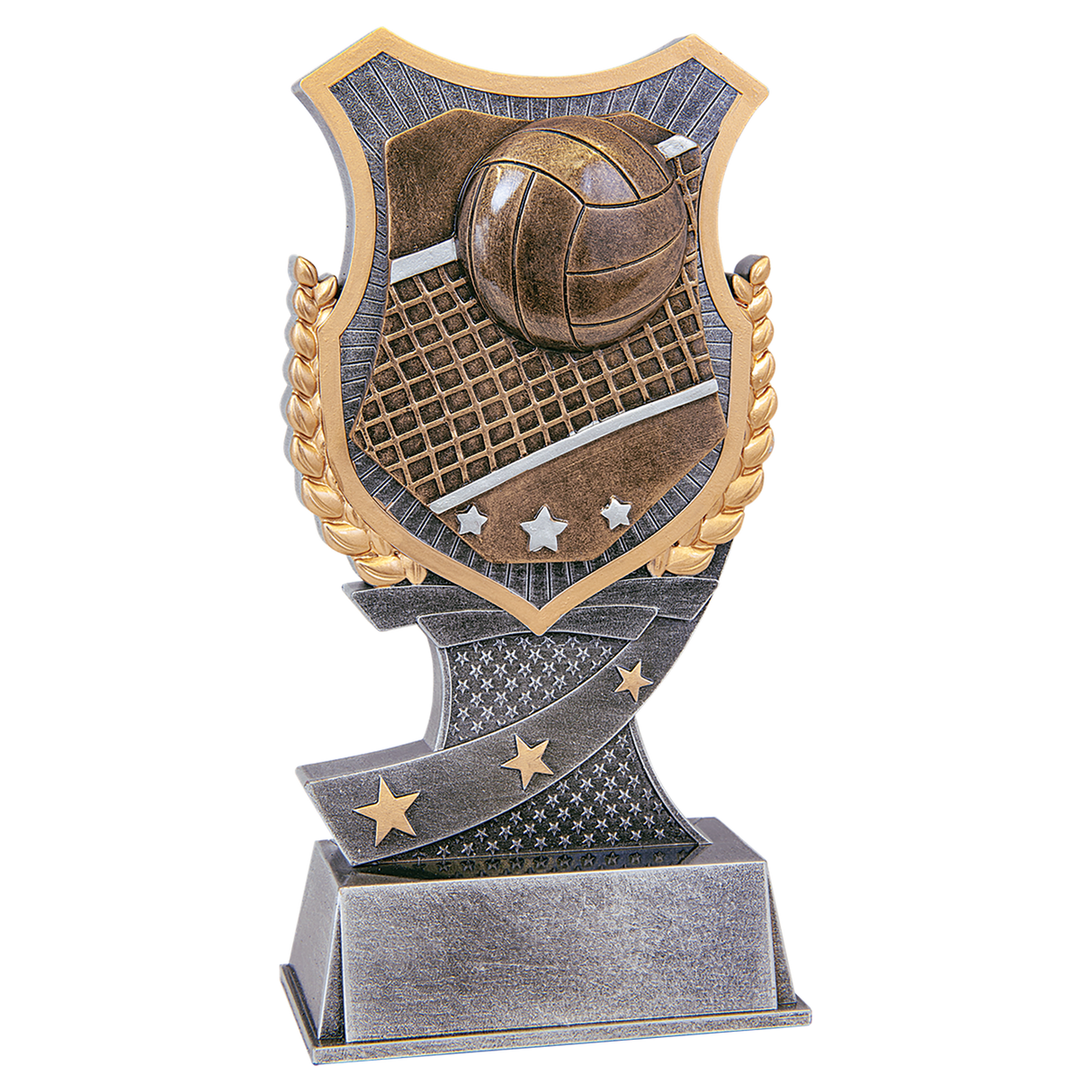 7" Volleyball Shield Award