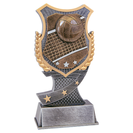 7" Volleyball Shield Award