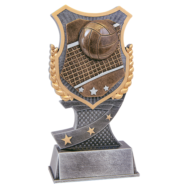 7" Volleyball Shield Award
