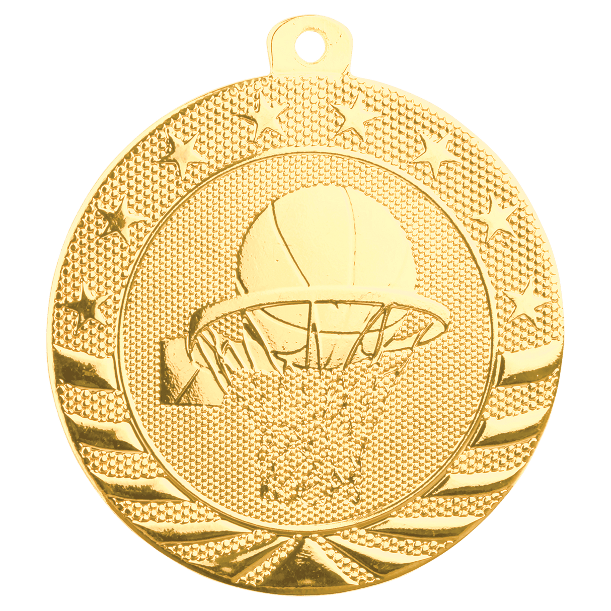 2" Basketball Starbrite Medal