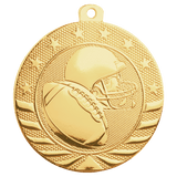 2" Football Starbrite Medal