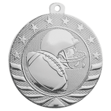 2" Football Starbrite Medal