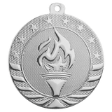 2" Torch Starbrite Medal