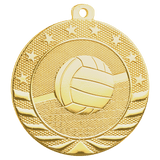 2" Volleyball Starbrite Medal