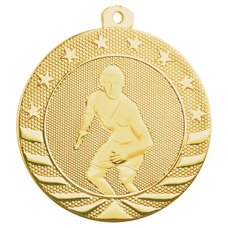 Bright Gold 2" Wrestling Starbrite Medal