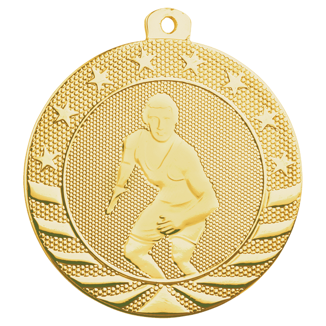Bright Gold 2" Wrestling Starbrite Medal