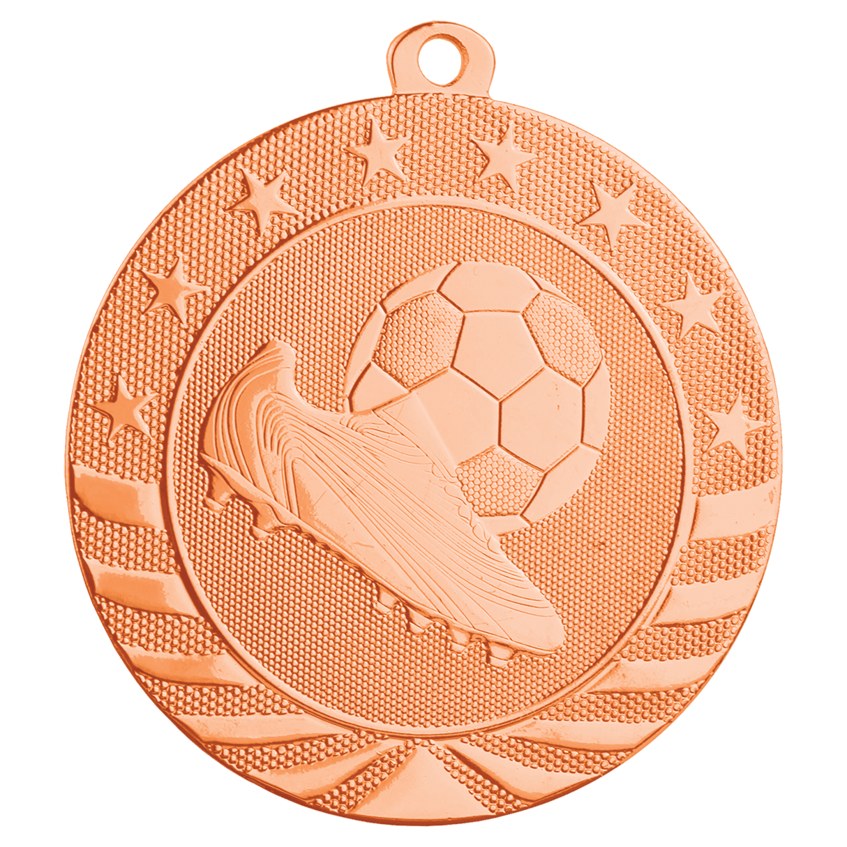 2 3/4" Soccer Starbrite Medal