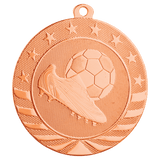 2 3/4" Soccer Starbrite Medal