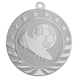 2 3/4" Soccer Starbrite Medal
