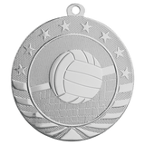 2 3/4" Volleyball Starbrite Medal