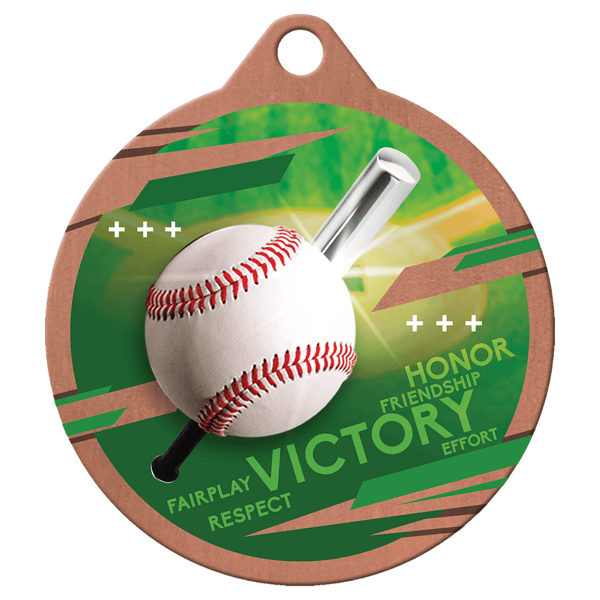 Baseball Inspire Medal