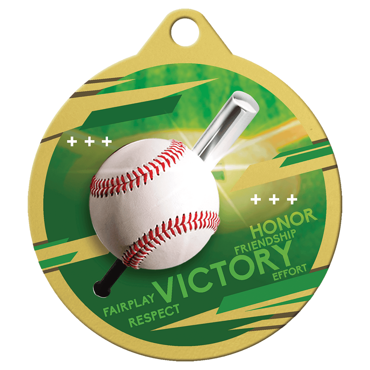 Baseball Inspire Medal