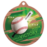 Baseball Inspire Medal - Bronze