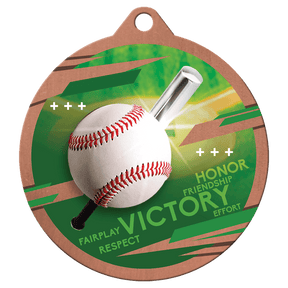 Baseball Inspire Medal - Bronze