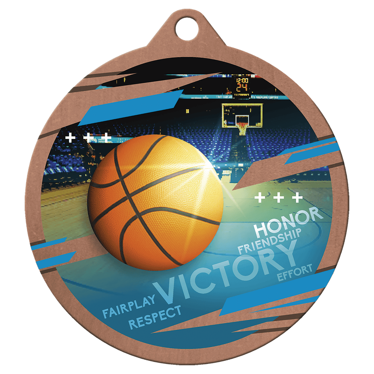 Basketball Inspire Medal - Bronze