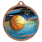 Basketball Inspire Medal - Bronze