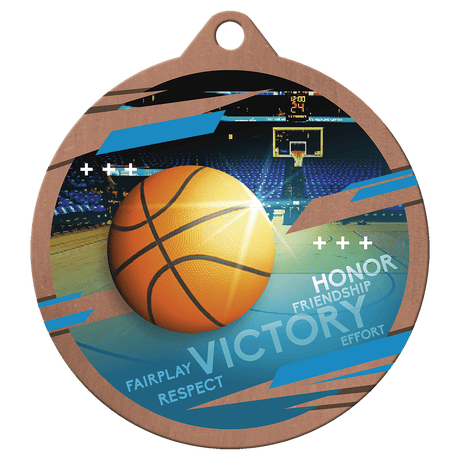 Basketball Inspire Medal - Bronze