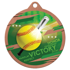 Softball Inspire Medal - Bronze