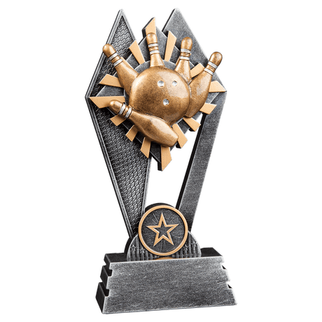 7" Bowling Sun Ray Award