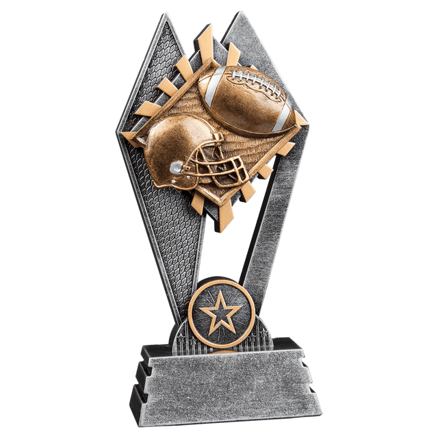 7" Football Sun Ray Award