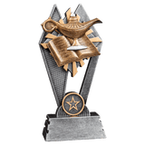 7" Lamp of Knowledge Sun Ray Award