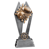 8" Football Sun Ray Award