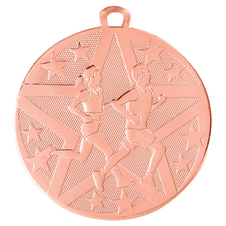 Bronze 2" Superstar Cross Country Medal