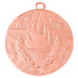 Bronze 2" Superstar Torch Medal