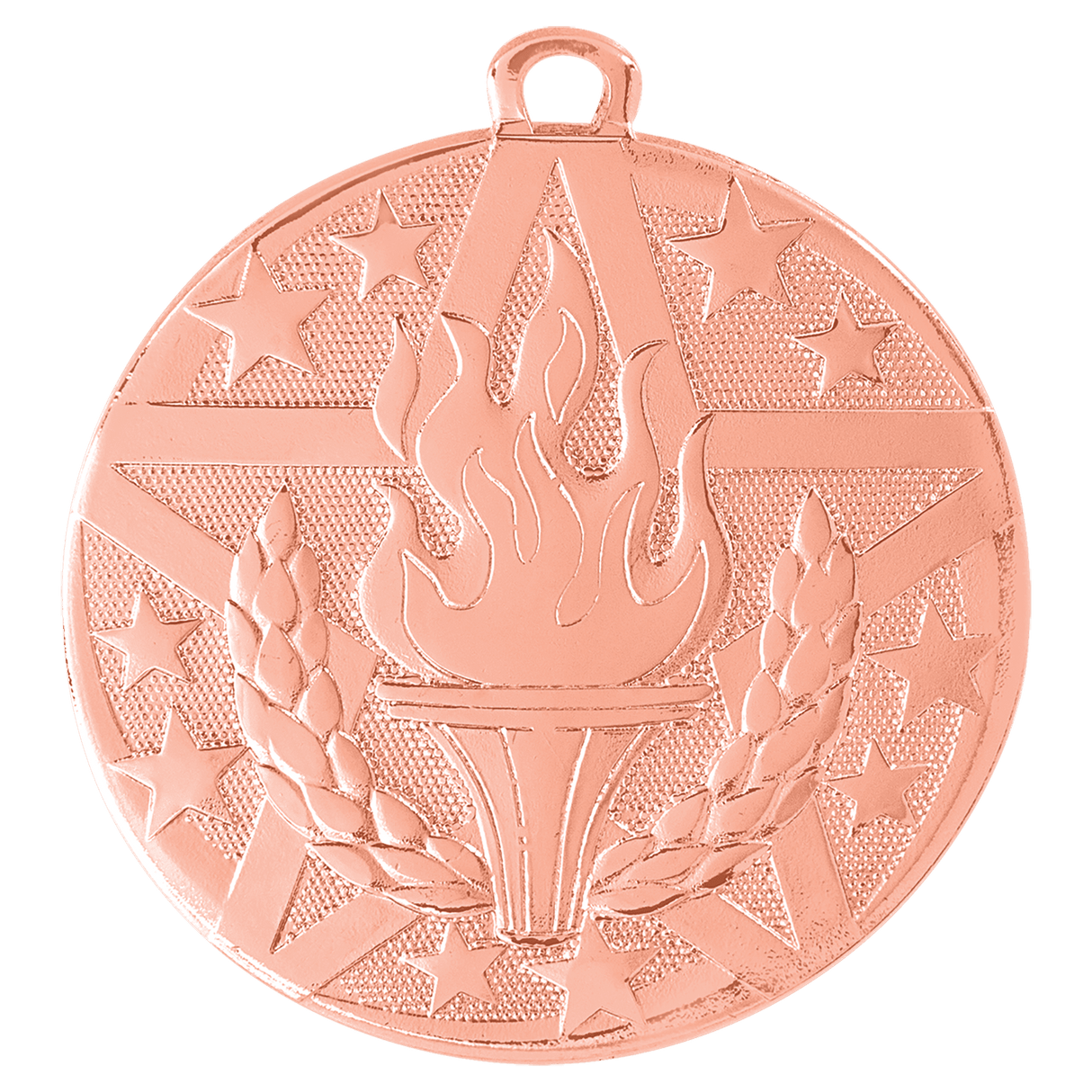 2" Superstar Torch Medal