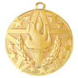 2" Superstar Torch Medal