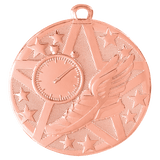 Bronze 2" Superstar Track Medal
