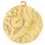Gold 2" Superstar Track Medal
