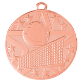 2" Superstar Volleyball Medal