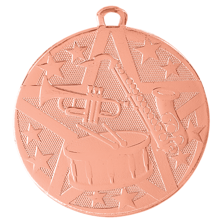 Bronze 2" Superstar Band Medal