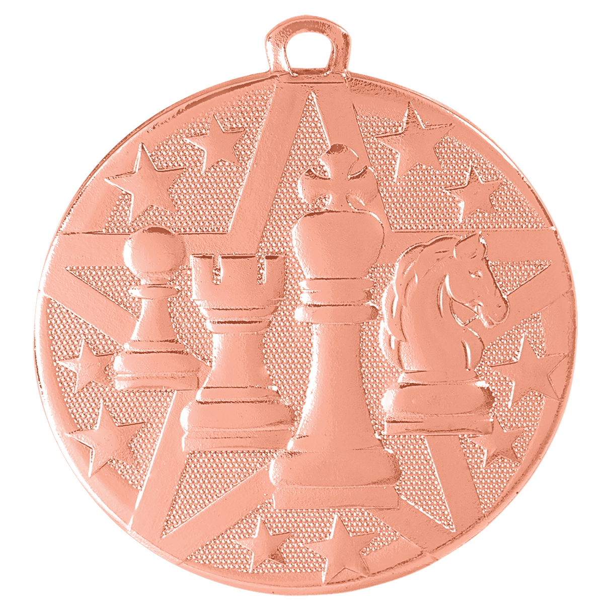 2" Superstar Chess Medal