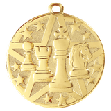 2" Superstar Chess Medal