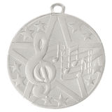 2" Superstar Music Medal