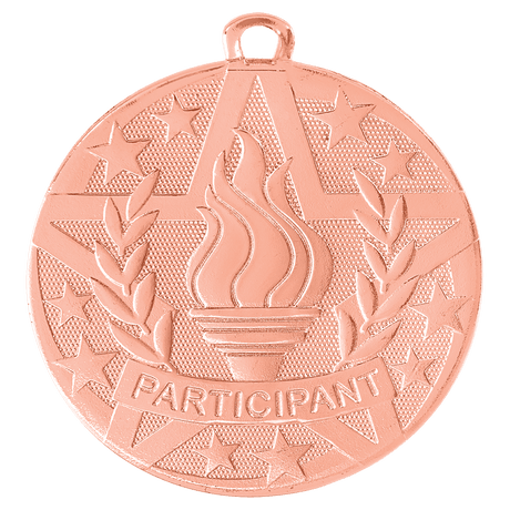 Bronze 2" Superstar Participant Medal